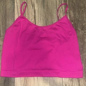 Hot pink cami top